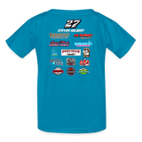 Steven Hulbert | 2022 Design | Youth T-Shirt - turquoise