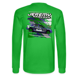 Jeremy Hancock | 2022 Design | Adult LS T-Shirt - bright green