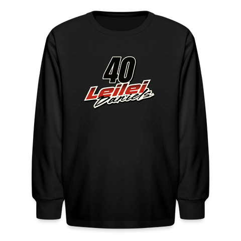 Leilei Daniels | 2022 Design | Youth LS T-Shirt - black