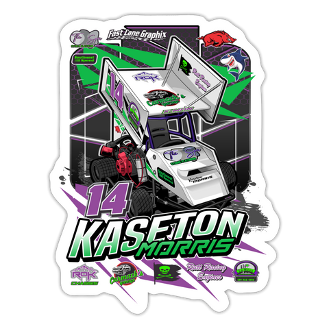 Kaseton Morris | 2022 Design | Sticker - white matte