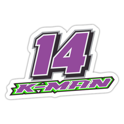 Kaseton Morris 14 | 2022 Design | Sticker - white matte