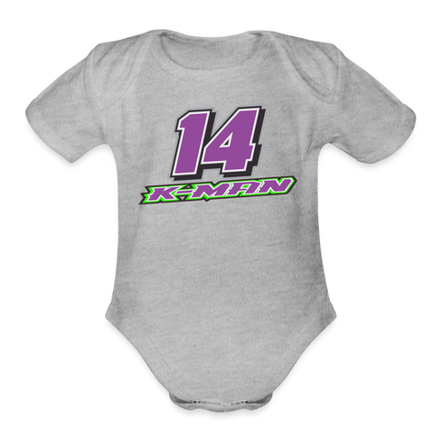 Kaseton Morris | 2022 Design | Baby Onesie - heather grey