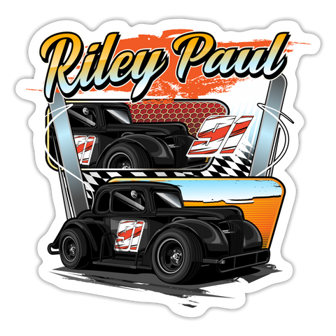 Riley Paul | 2022 Design | Sticker - white matte