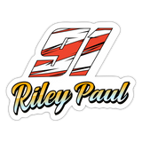 Riley Paul 91 | 2022 Design | Sticker - white matte