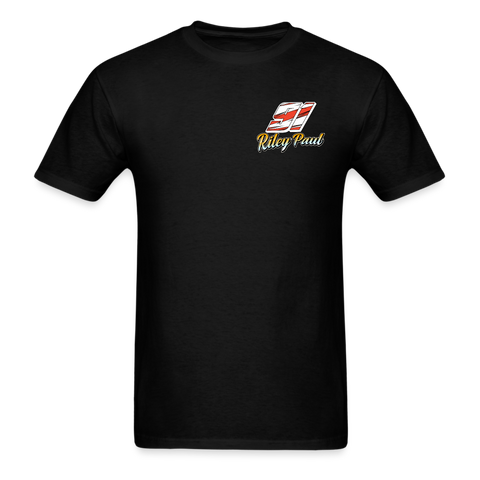 Riley Paul | 2022 Design | Adult T-Shirt - black