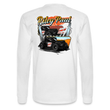 Riley Paul | 2022 Design | Adult LS T-Shirt - white