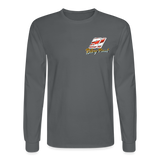 Riley Paul | 2022 Design | Adult LS T-Shirt - charcoal