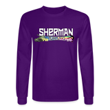 Sherman Racing | 2022 Design | Adult LS T-Shirt - purple