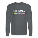 Sherman Racing | 2022 Design | Adult LS T-Shirt - charcoal