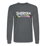 Sherman Racing | 2022 Design | Adult LS T-Shirt - charcoal