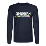 Sherman Racing | 2022 Design | Adult LS T-Shirt - navy