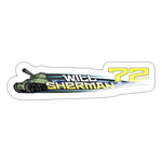 Will Sherman | 2022 Design | Sticker - white glossy