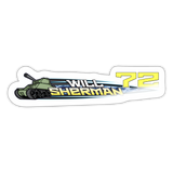 Will Sherman | 2022 Design | Sticker - white glossy