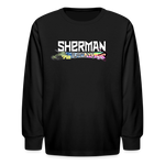 Sherman Racing | 2022 Design | Youth LS T-Shirt - black