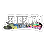 Sherman Racing | 2022 Design | Sticker - white matte