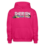 Sherman Racing | 2022 Design | Adult Hoodie - fuchsia