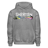 Sherman Racing | 2022 Design | Adult Hoodie - graphite heather