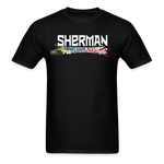 Sherman Racing | 2022 Design | Adult T-Shirt - black