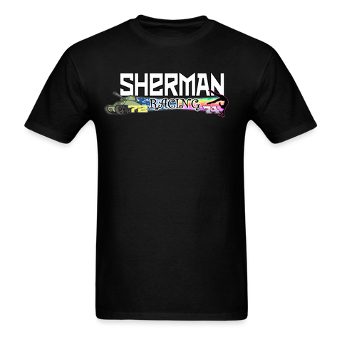 Sherman Racing | 2022 Design | Adult T-Shirt - black