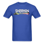 Sherman Racing | 2022 Design | Adult T-Shirt - royal blue