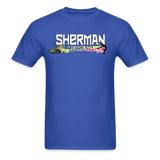 Sherman Racing | 2022 Design | Adult T-Shirt - royal blue