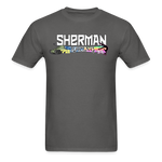 Sherman Racing | 2022 Design | Adult T-Shirt - charcoal