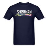 Sherman Racing | 2022 Design | Adult T-Shirt - navy