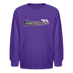 Amelia Sherman | 2022 Design | Youth LS T-Shirt - dark purple