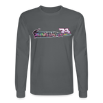 Amelia Sherman | 2022 Design | Adult LS T-Shirt - charcoal