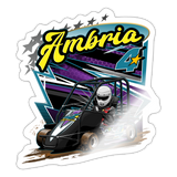 Ambria Hunter | 2022 Design | Sticker - white glossy