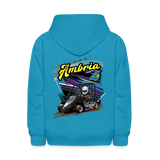 Ambria Hunter | 2022 Design | Youth Hoodie - turquoise