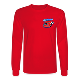 Allan Harris Jr | 2022 Design | Adult LS T-Shirt - red