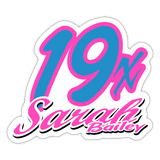 Sarah Bailey #19x | 2022 | Sticker - white matte