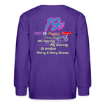 Sarah Bailey | 2022 | Youth LS T-Shirt - dark purple