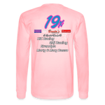 Sarah Bailey | 2022 | Adult LS T-Shirt - pink