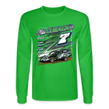 Mike Cusack Jr | 2022 | Adult LS T-Shirt - bright green