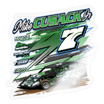 Mike Cusack Jr | 2022 | Sticker - transparent glossy