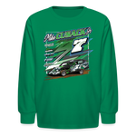 Mike Cusack Jr | 2022 | Youth LS T-Shirt - kelly green