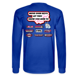 Erin Boesdorfer | 2022 | Adult LS T-Shirt - royal blue