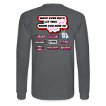 Erin Boesdorfer | 2022 | Adult LS T-Shirt - charcoal