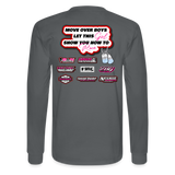 Erin Boesdorfer | 2022 | Adult LS T-Shirt - charcoal