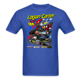 Logan Carter | 2022 | Adult T-Shirt - royal blue