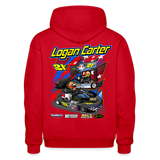 Logan Carter | 2022 | Adult Hoodie - red