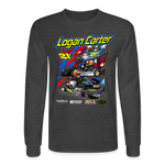 Logan Carter | 2022 | Adult LS T-Shirt - heather black