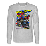 Logan Carter | 2022 | Adult LS T-Shirt - heather gray