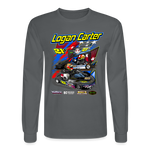 Logan Carter | 2022 | Adult LS T-Shirt - charcoal