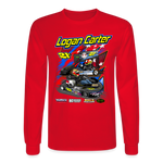 Logan Carter | 2022 | Adult LS T-Shirt - red