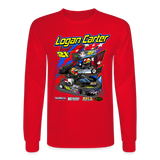 Logan Carter | 2022 | Adult LS T-Shirt - red