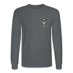 Oren Basham | 2022 | Adult LS T-Shirt - charcoal