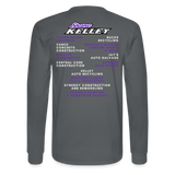 Shane Kelley | 2022 | Adult LS T-Shirt - charcoal